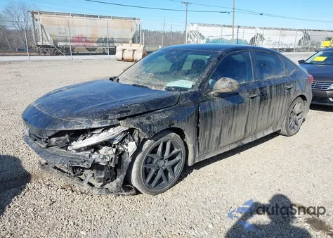 2024 Honda Civic Sport из США, поврежденный, VIN 2HGFE2F50RH581231